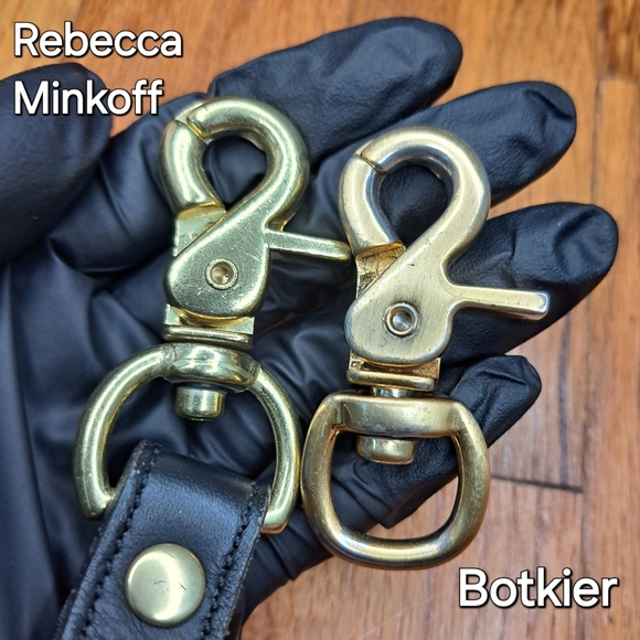 Botkier solid metal strap clasps | Spare/replacement/repair/rehab parts - Picture 7 of 8